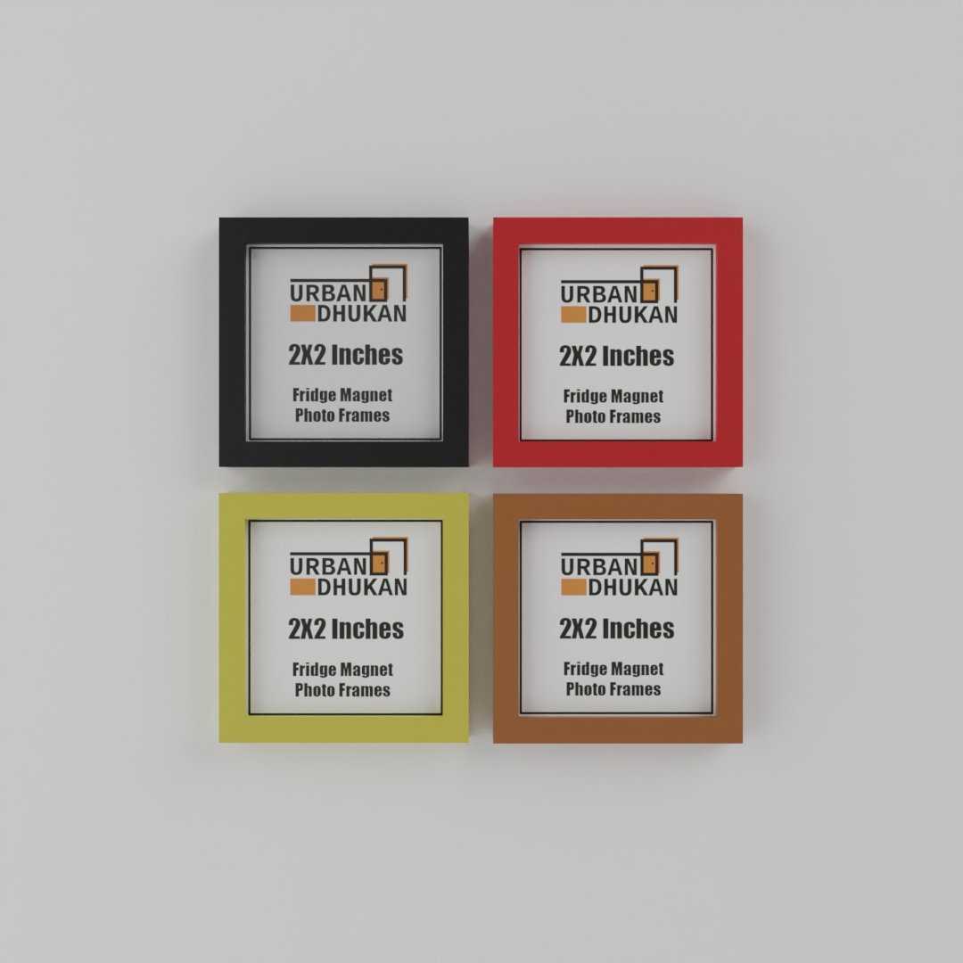 2X2 fridge magnet photoframe