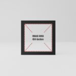 4x4 fridge magnet photoframe