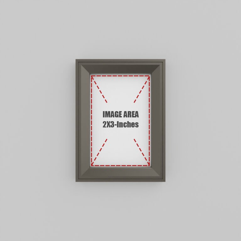 Fridge Magnet Photo Frame 2X3 Inches Hover Image