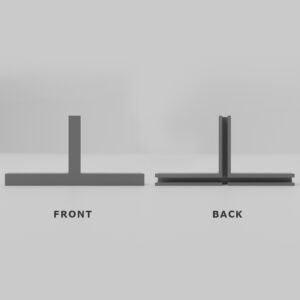 T-Brackets for Product Photography Backdrop Setup (Set of 2 pieces) Hover Image