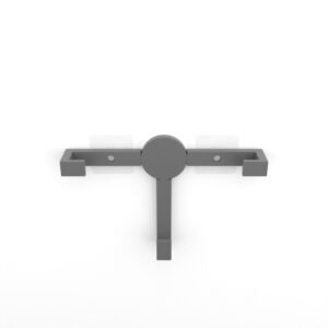 Vegetable Cutter Wall Mount Holder (SS Steel)-box type Hover Image