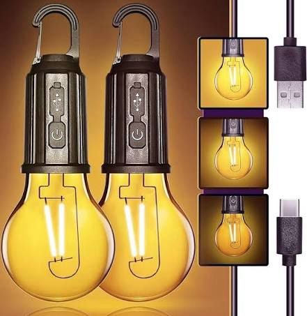 Portable & Rechargeable Camping Light Bulb Hover Image