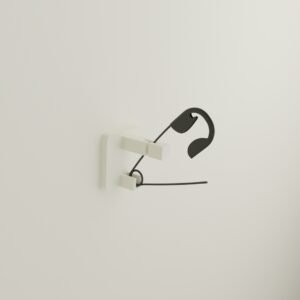 multipurpose wall mount organizer for scrunchies, jewellery, caps and keys